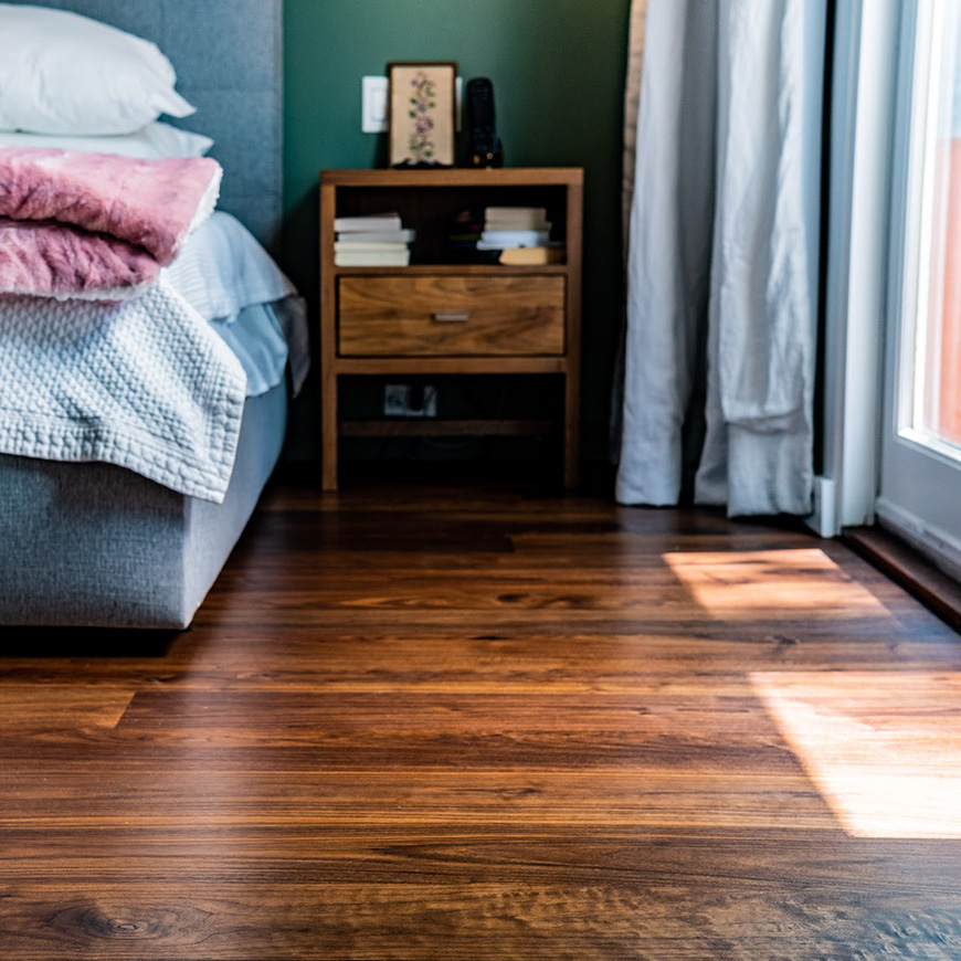 Hollywood Hills Walnut Floor with Rubio Monocoat